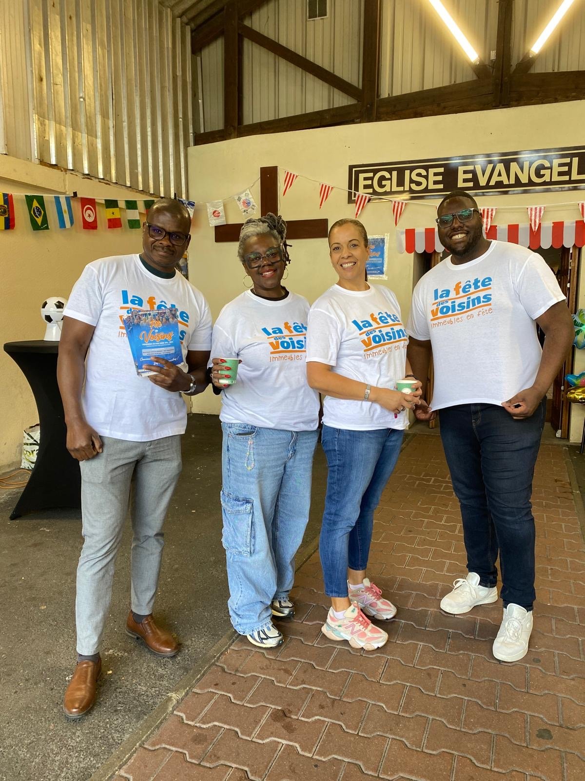 Équipe Un Cœur Pour La Ville fête des voisins